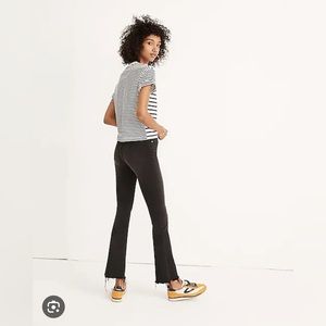 Cali Demi-Boot Jeans in Bayland Wash: Raw-Hem Edition